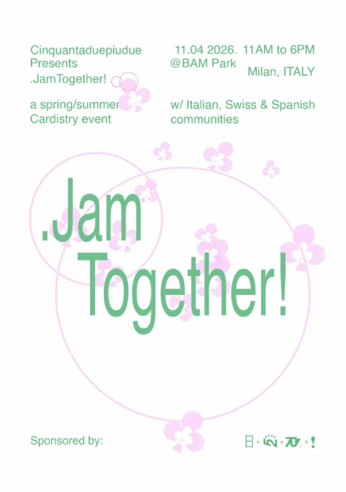 Official event poster